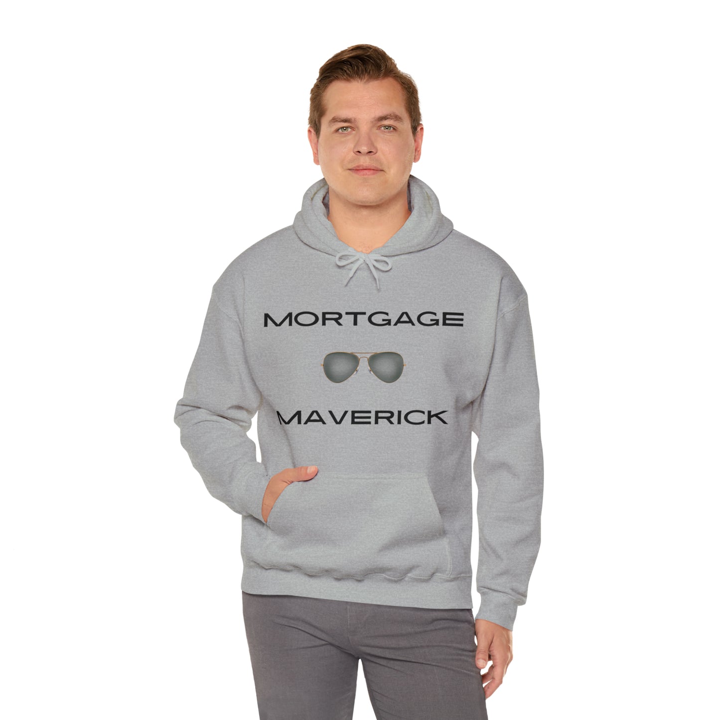 Unisex Heavy Blend™ Hooded Sweatshirt-Mortgage Maverick