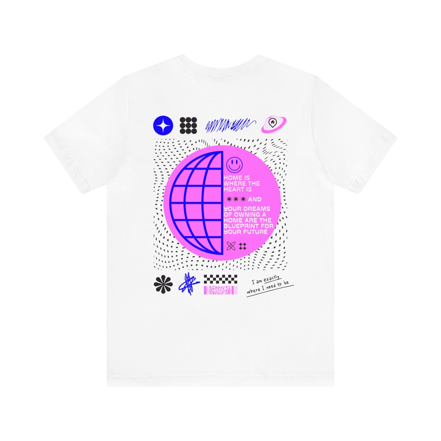 Unisex Jersey Short Sleeve Tee- Planet