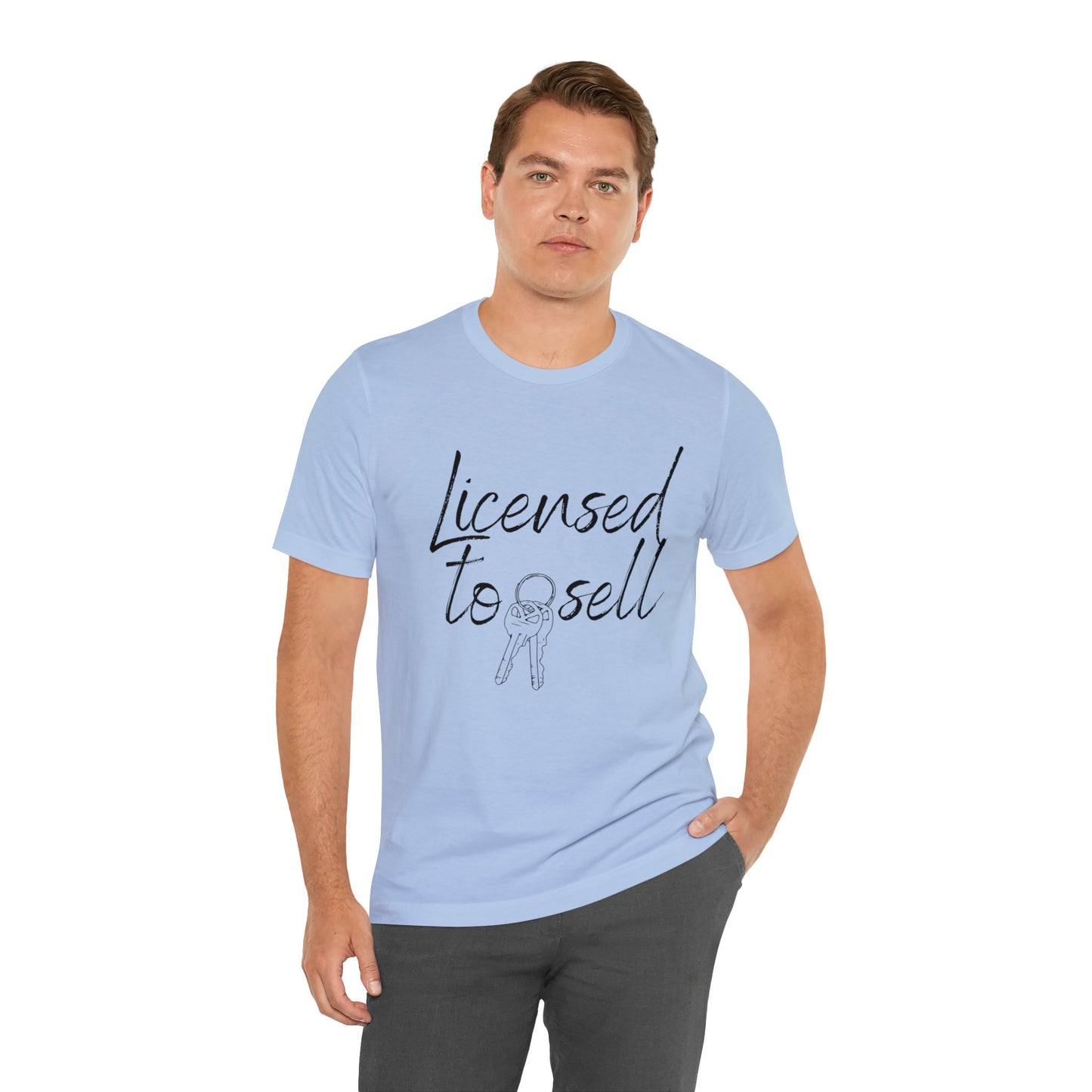 Unisex Jersey Short Sleeve Tee- Licensed to sell