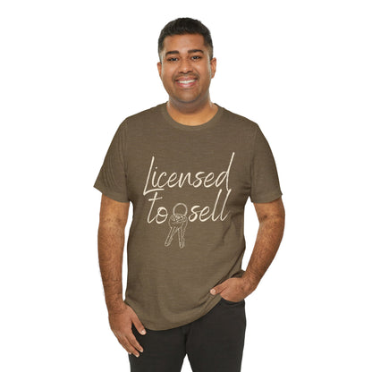 Unisex Jersey Short Sleeve Tee- Licensed