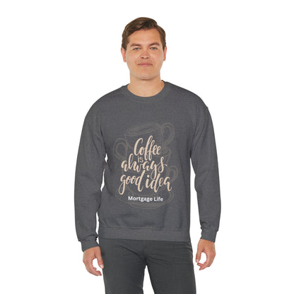 Unisex Heavy Blend™ Crewneck Sweatshirt- Mortgage Life