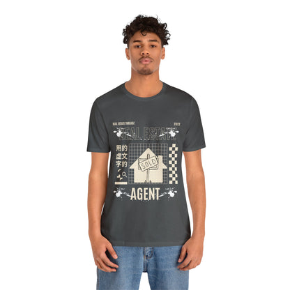 Unisex Jersey Short Sleeve Tee- Real Estate Agent