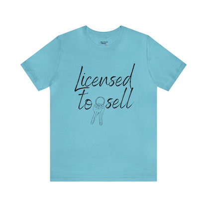 Unisex Jersey Short Sleeve Tee- Licensed to sell