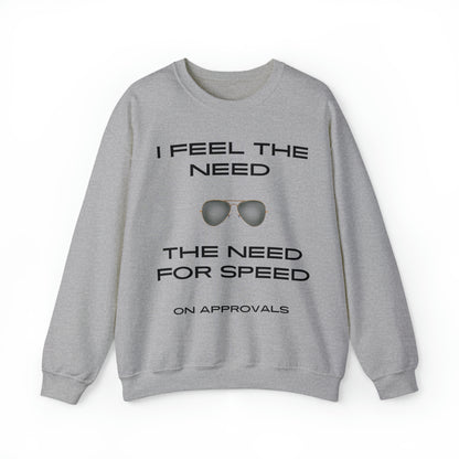 Unisex Heavy Blend™ Crewneck Sweatshirt- Need for Speed