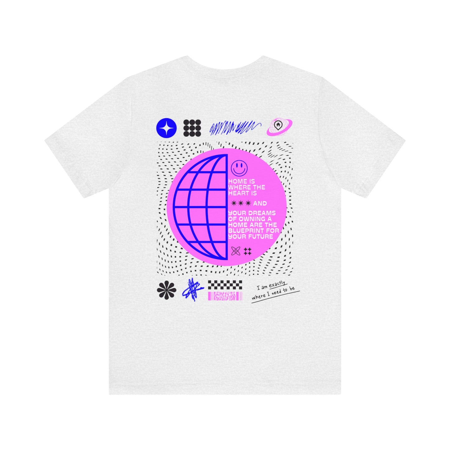 Unisex Jersey Short Sleeve Tee- Planet