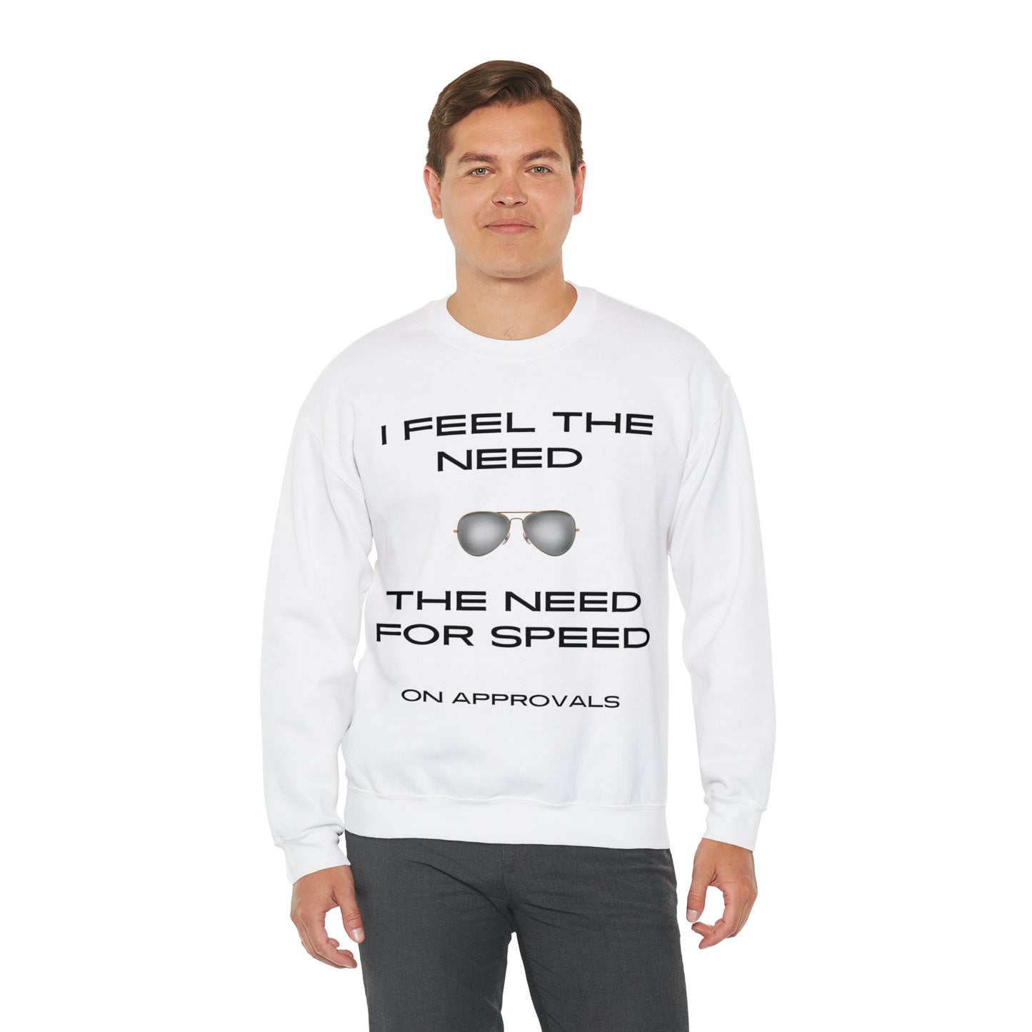 Unisex Heavy Blend™ Crewneck Sweatshirt- Need for Speed