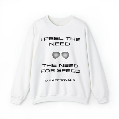 Unisex Heavy Blend™ Crewneck Sweatshirt- Need for Speed