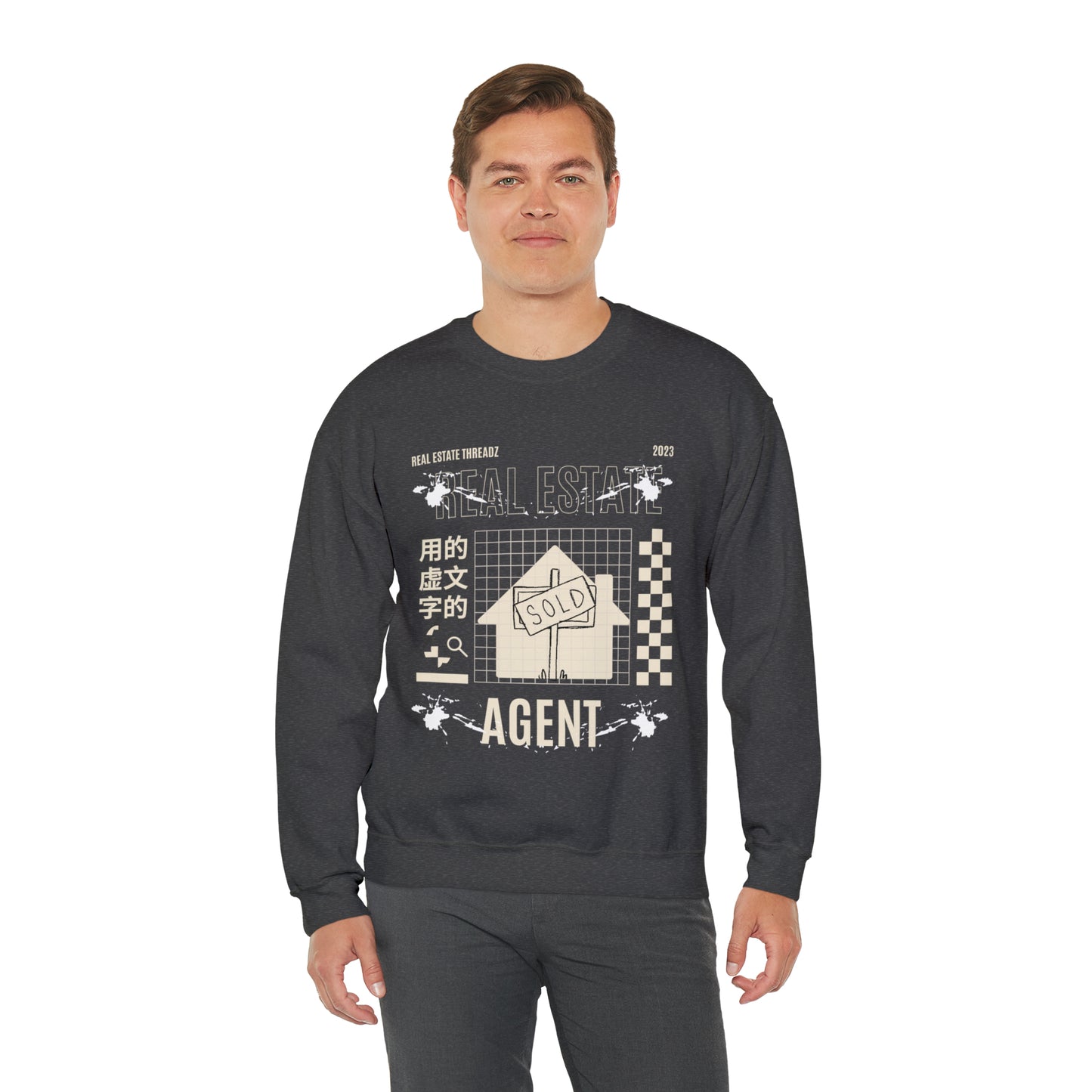 Unisex Heavy Blend™ Crewneck Sweatshirt- Real Estate