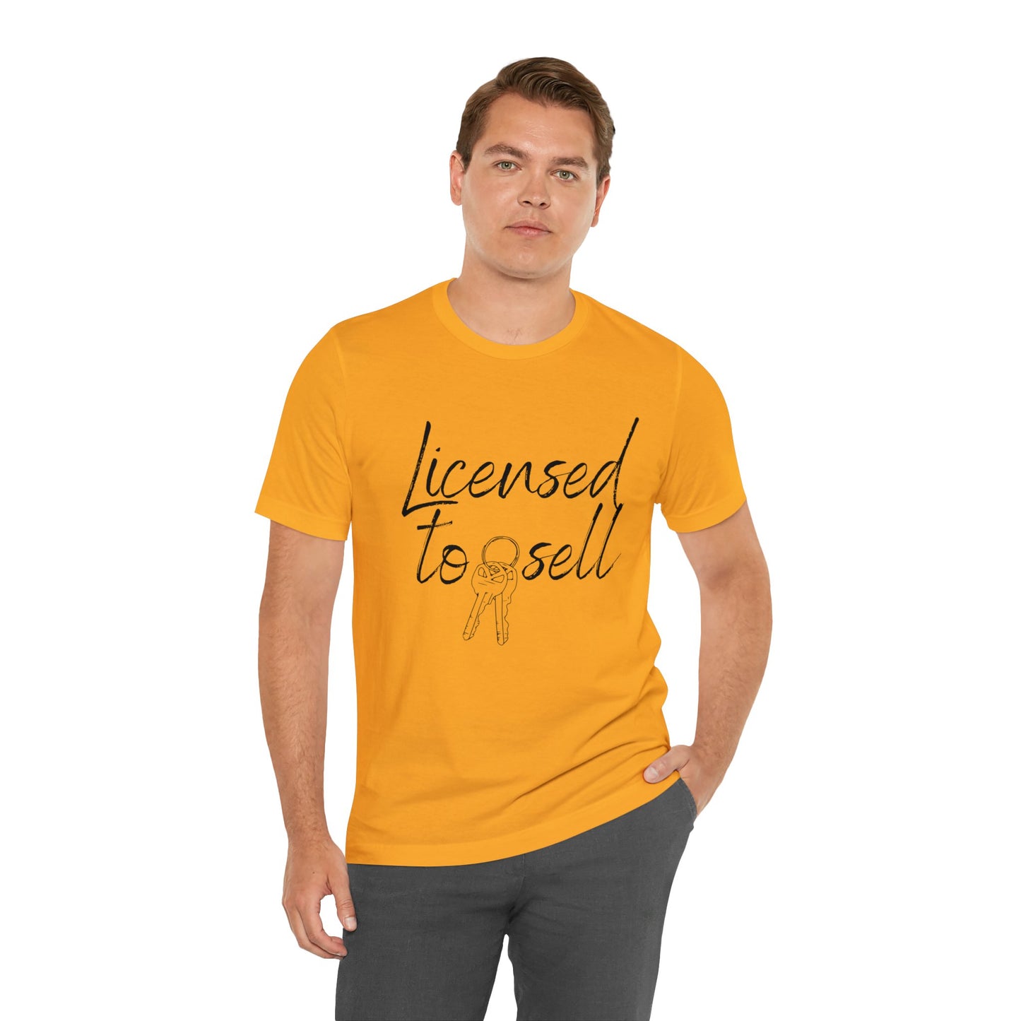 Unisex Jersey Short Sleeve Tee- Licensed to sell