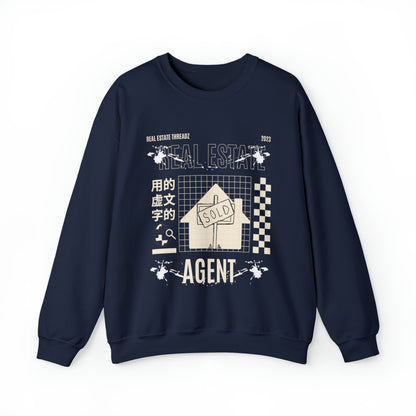 Unisex Heavy Blend™ Crewneck Sweatshirt- Real Estate