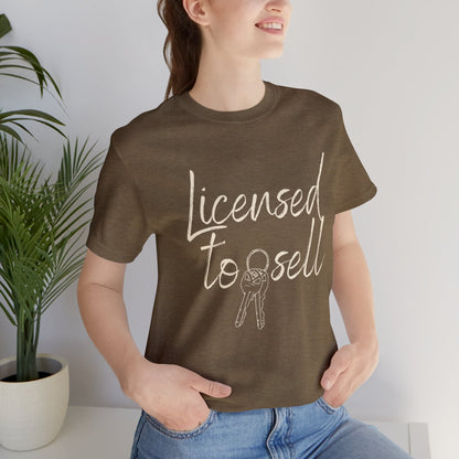 Unisex Jersey Short Sleeve Tee- Licensed