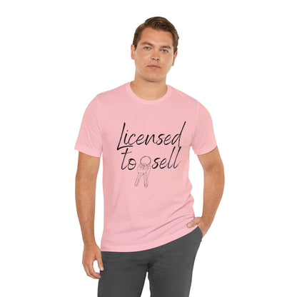 Unisex Jersey Short Sleeve Tee- Licensed to sell