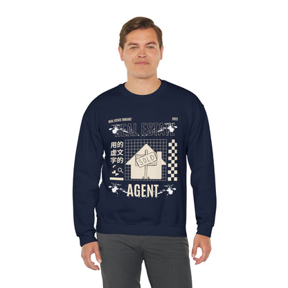 Unisex Heavy Blend™ Crewneck Sweatshirt- Real Estate