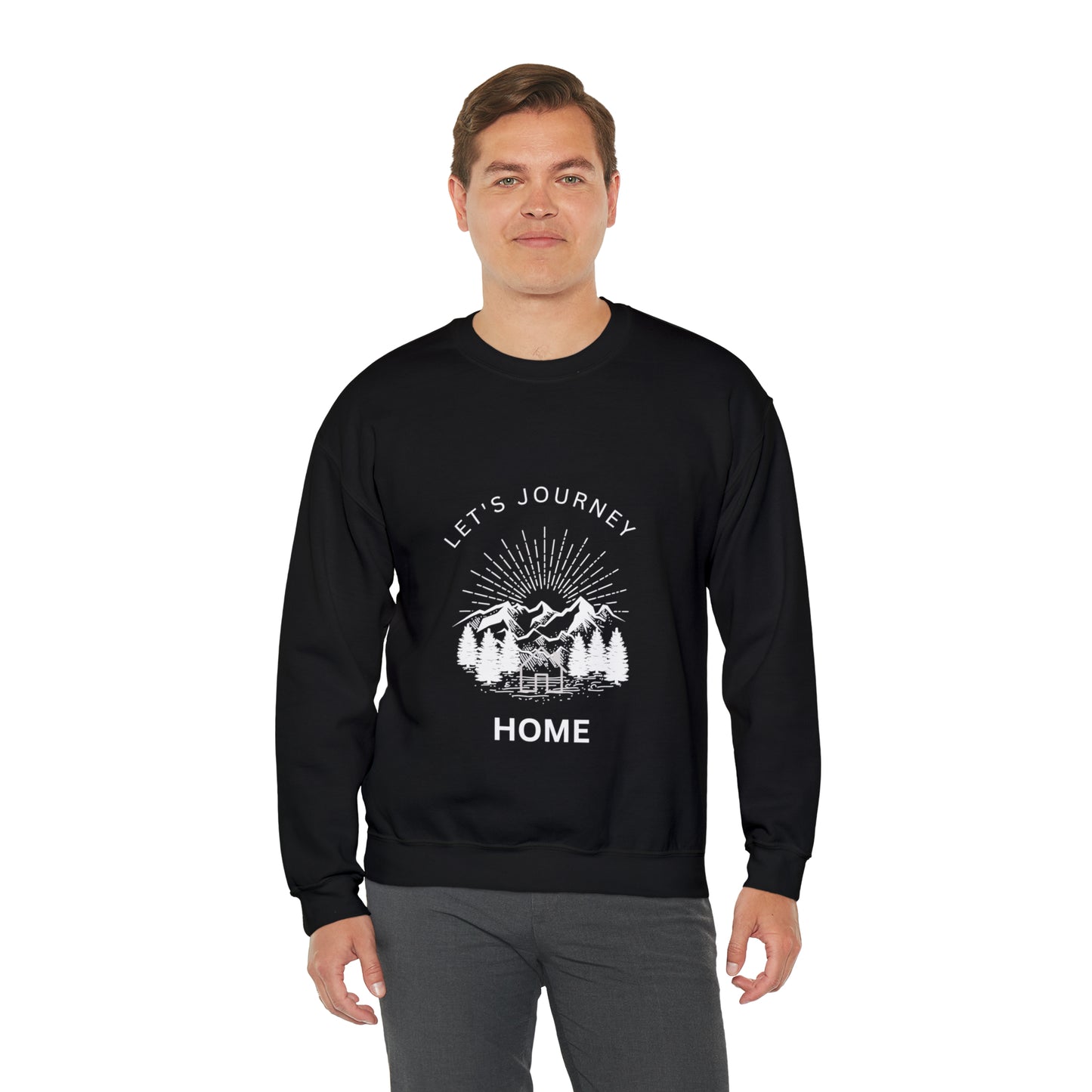 Unisex Heavy Blend™ Crewneck Sweatshirt- Journey Home