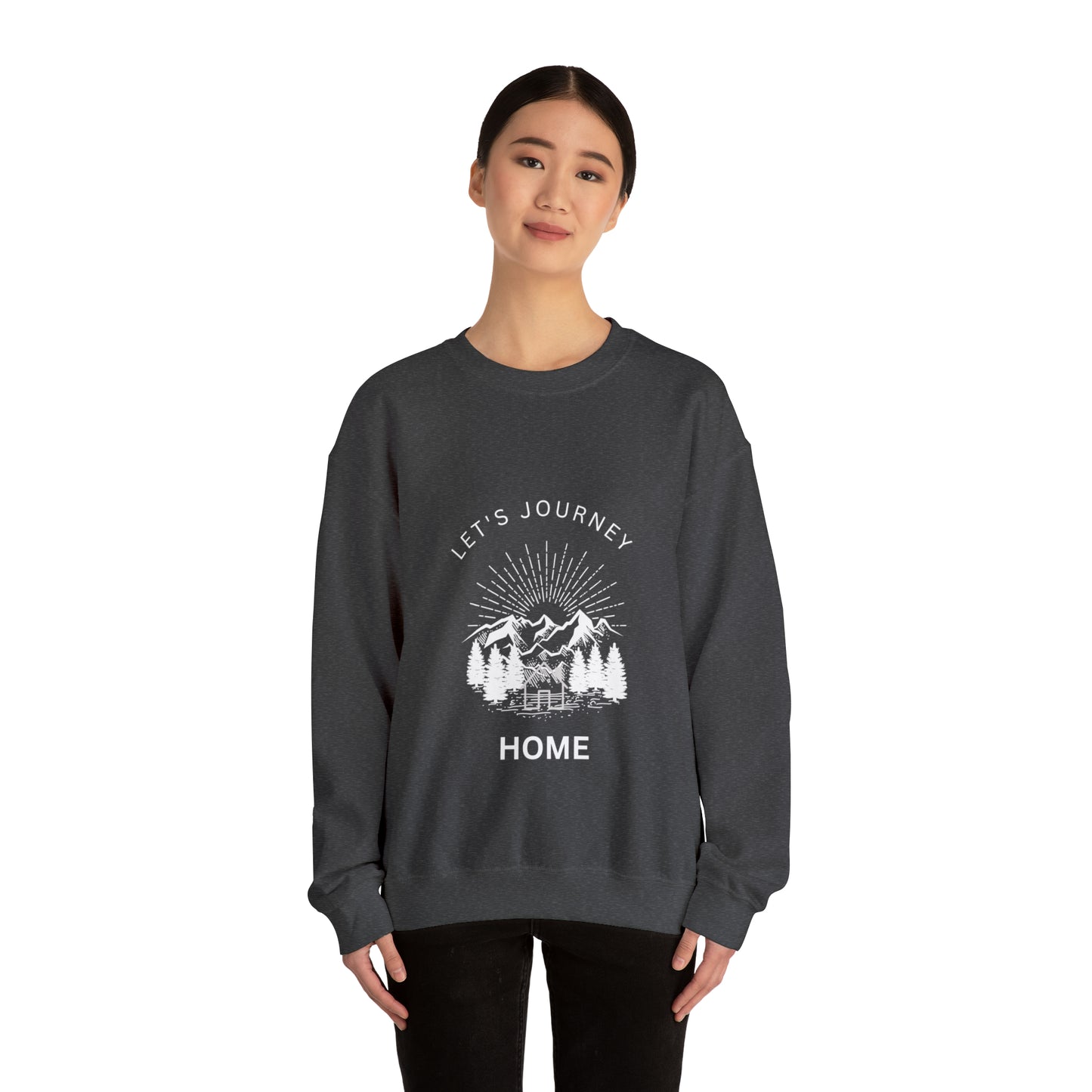 Unisex Heavy Blend™ Crewneck Sweatshirt- Journey Home