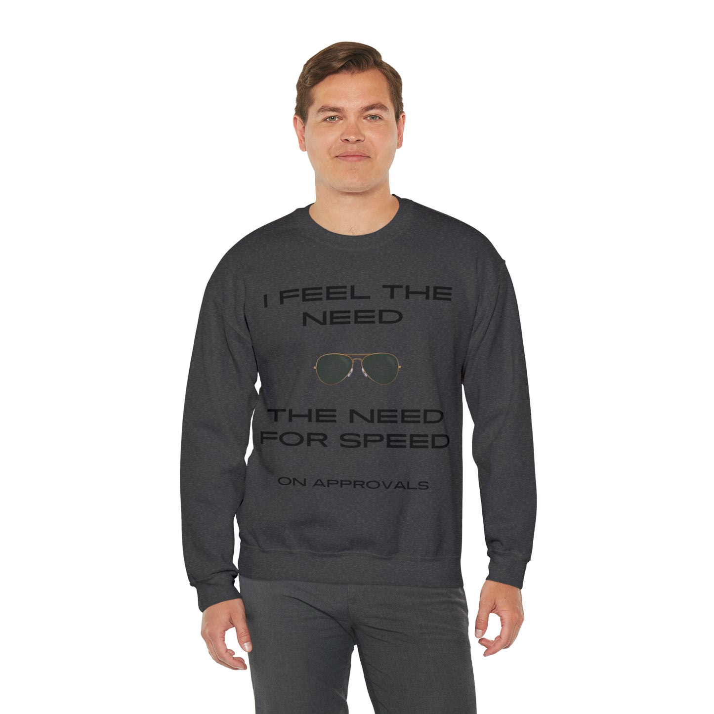 Unisex Heavy Blend™ Crewneck Sweatshirt- Need for Speed