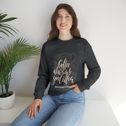 Unisex Heavy Blend™ Crewneck Sweatshirt- Mortgage Life