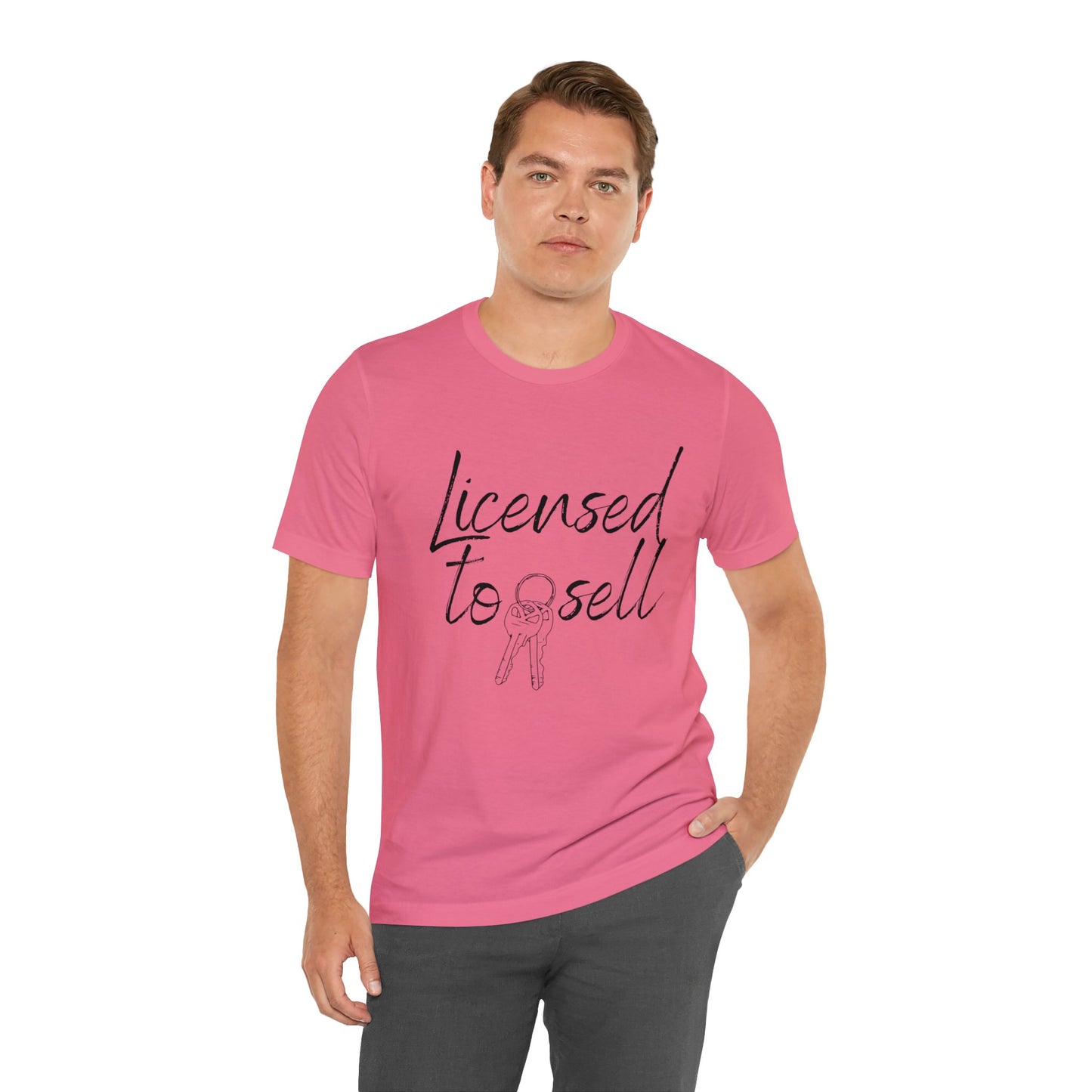 Unisex Jersey Short Sleeve Tee- Licensed to sell