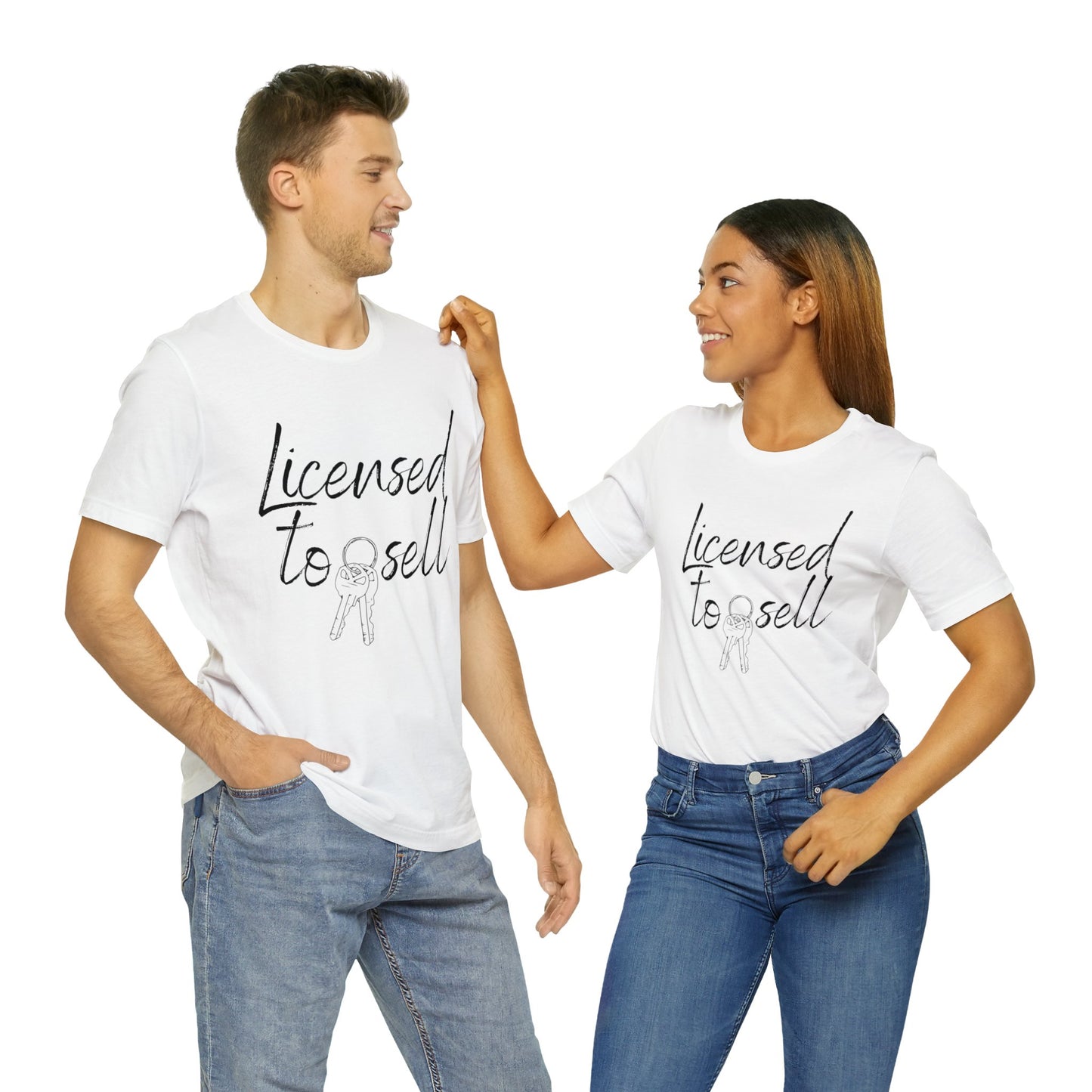 Unisex Jersey Short Sleeve Tee- Licensed to sell