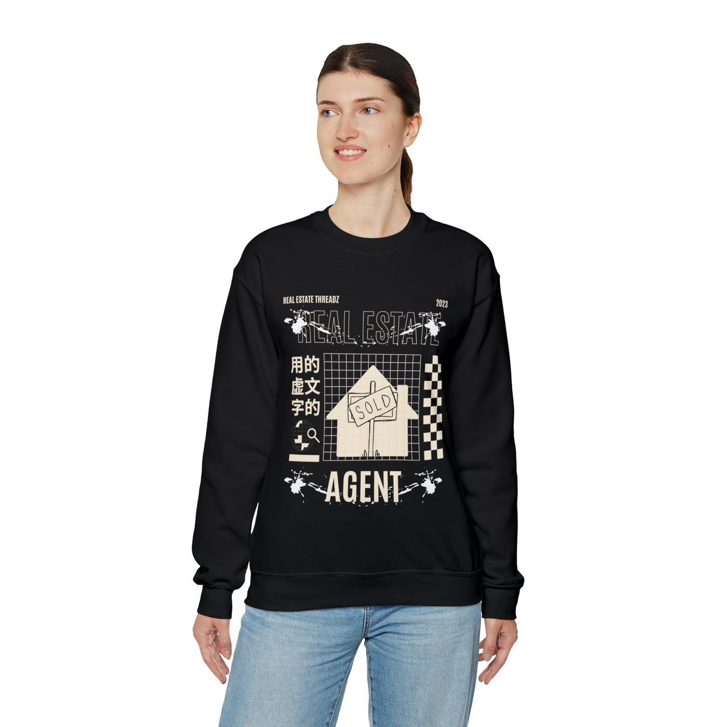 Unisex Heavy Blend™ Crewneck Sweatshirt- Real Estate