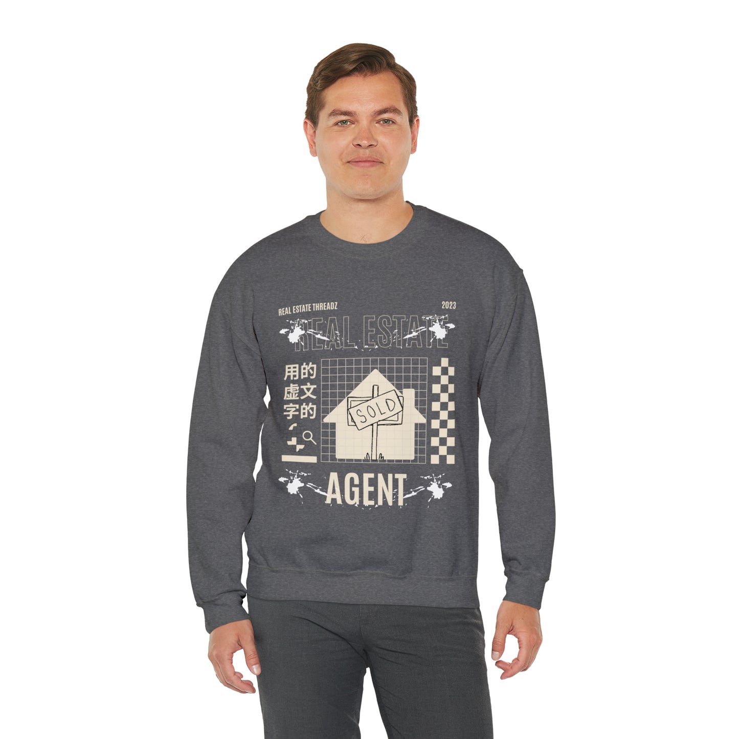 Unisex Heavy Blend™ Crewneck Sweatshirt- Real Estate