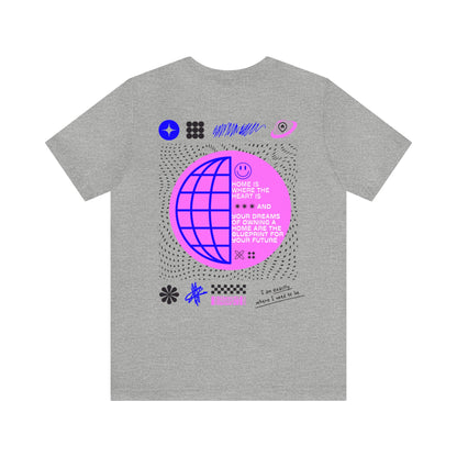 Unisex Jersey Short Sleeve Tee- Planet