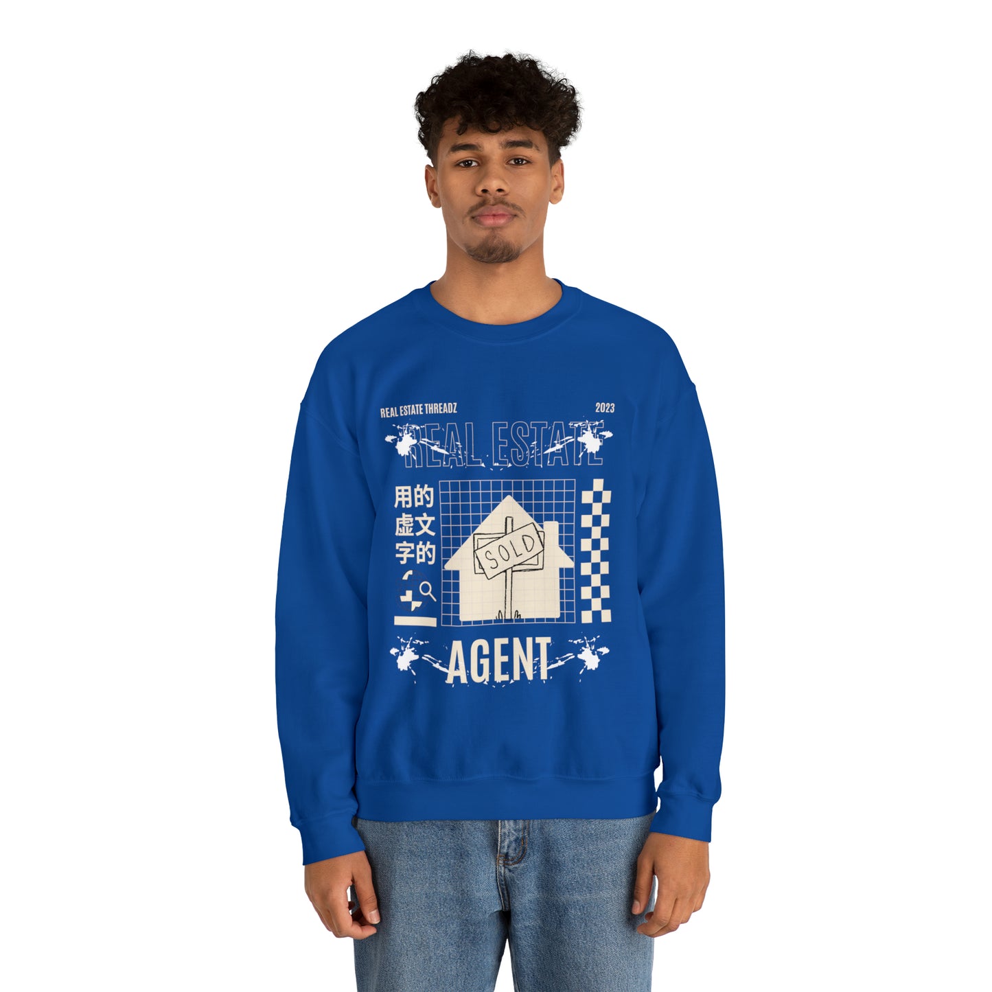 Unisex Heavy Blend™ Crewneck Sweatshirt- Real Estate