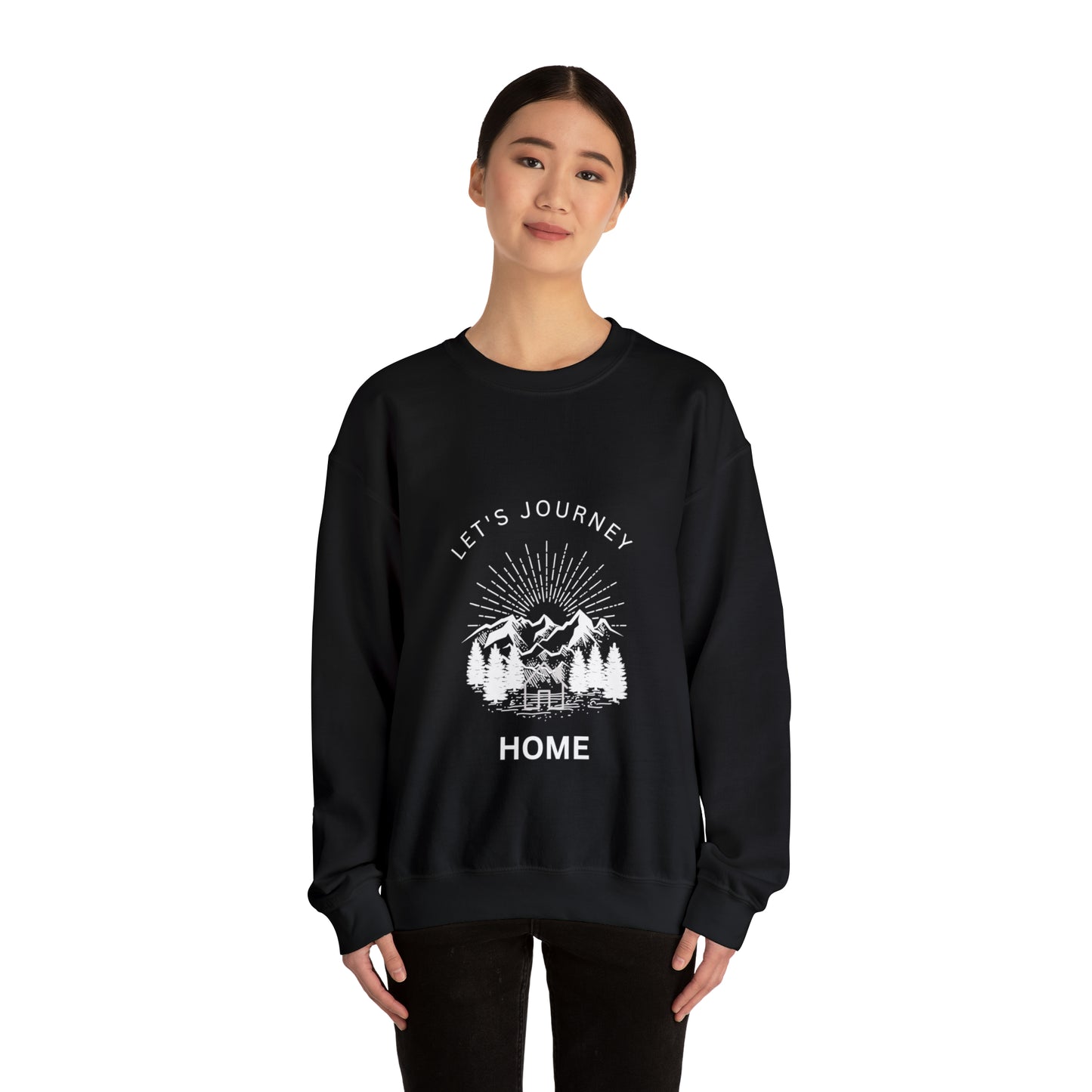 Unisex Heavy Blend™ Crewneck Sweatshirt- Journey Home