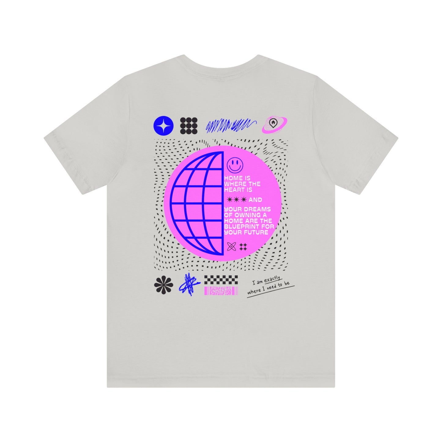 Unisex Jersey Short Sleeve Tee- Planet