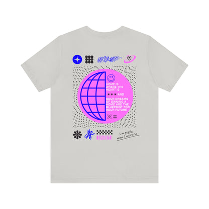 Unisex Jersey Short Sleeve Tee- Planet