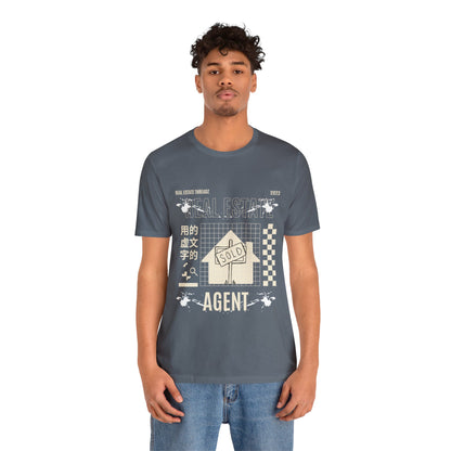 Unisex Jersey Short Sleeve Tee- Real Estate Agent