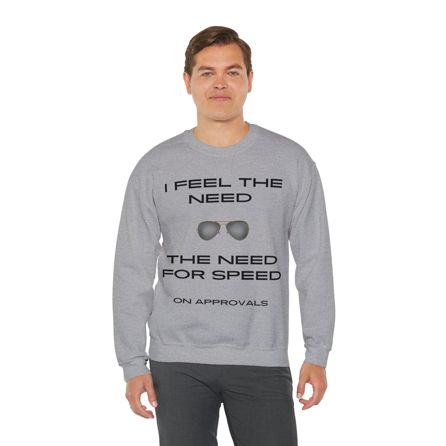 Unisex Heavy Blend™ Crewneck Sweatshirt- Need for Speed