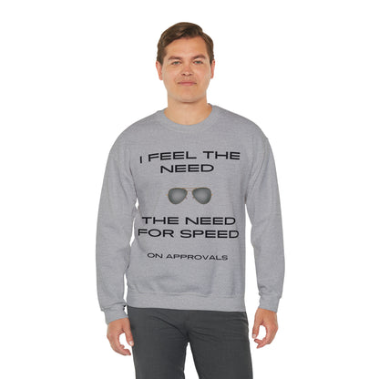 Unisex Heavy Blend™ Crewneck Sweatshirt- Need for Speed