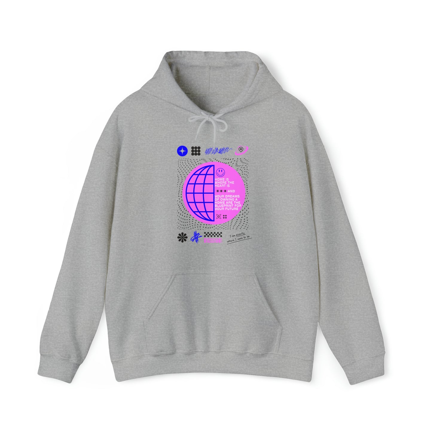 Unisex Heavy Blend™ Hooded Sweatshirt- Space