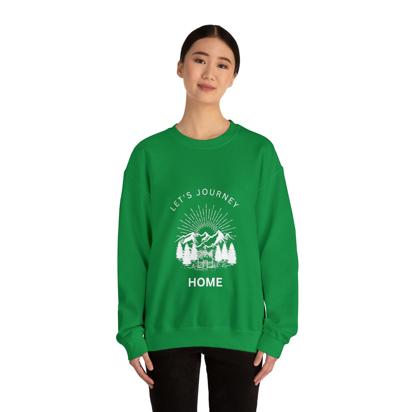 Unisex Heavy Blend™ Crewneck Sweatshirt- Journey Home