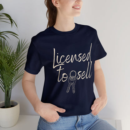 Unisex Jersey Short Sleeve Tee- Licensed