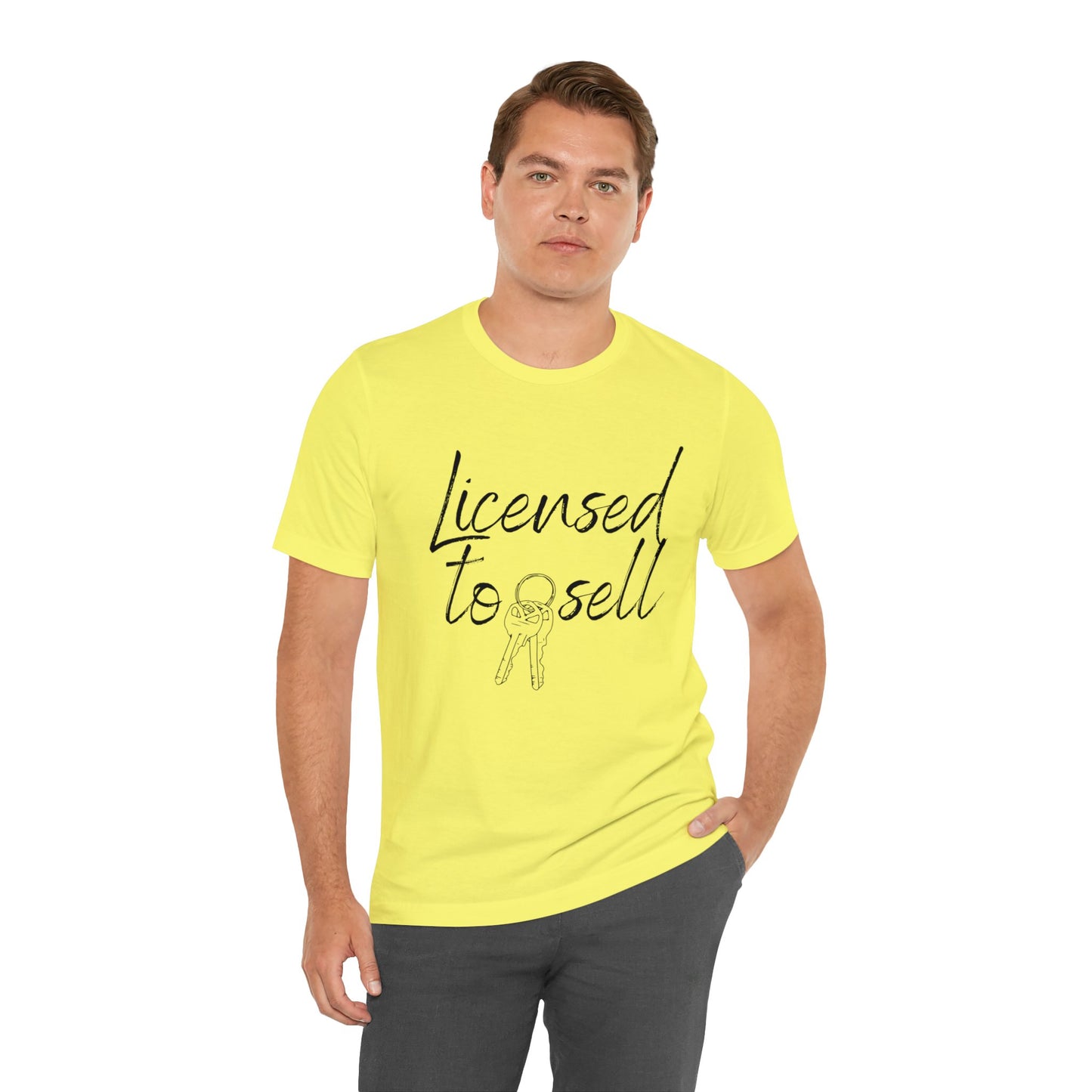 Unisex Jersey Short Sleeve Tee- Licensed to sell