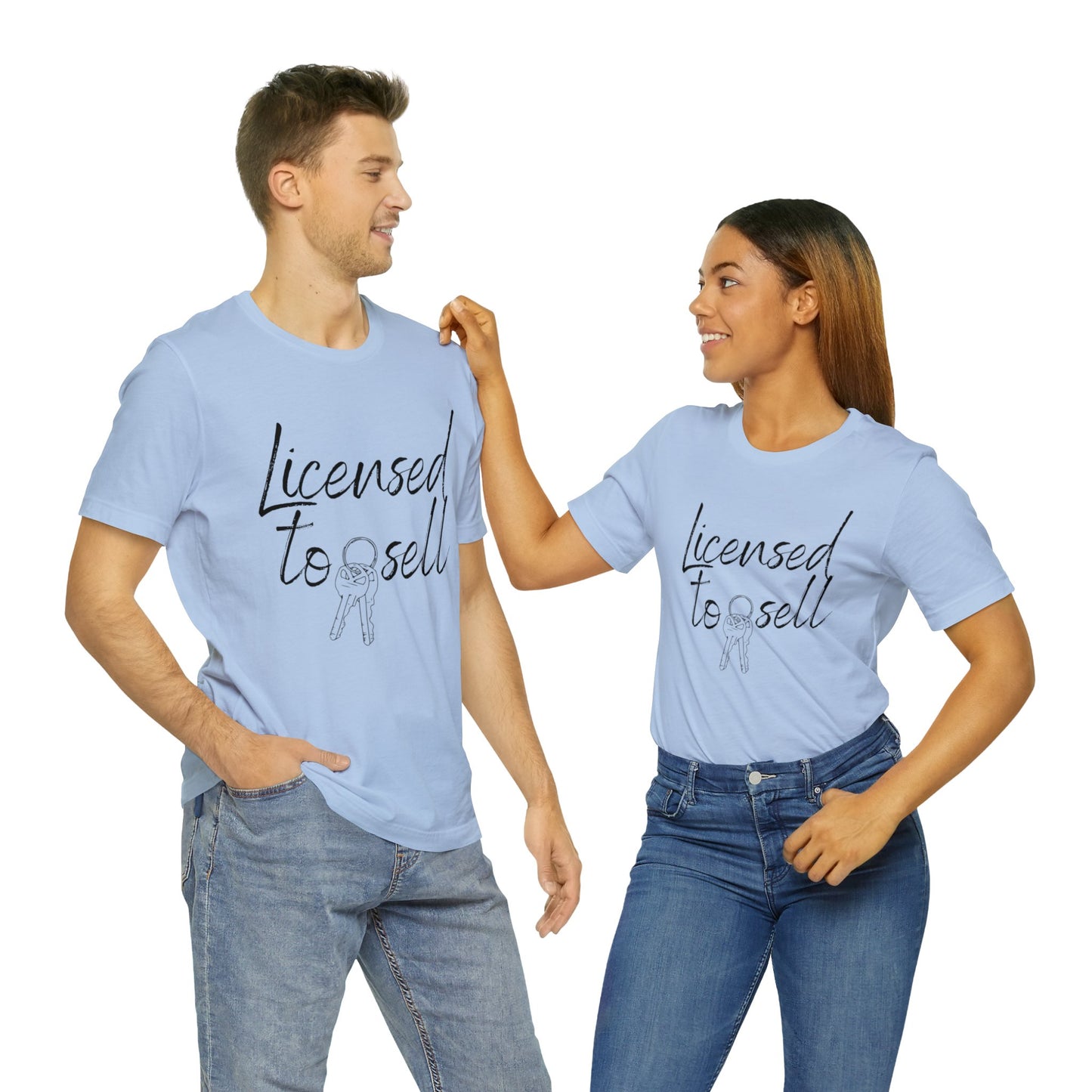 Unisex Jersey Short Sleeve Tee- Licensed to sell