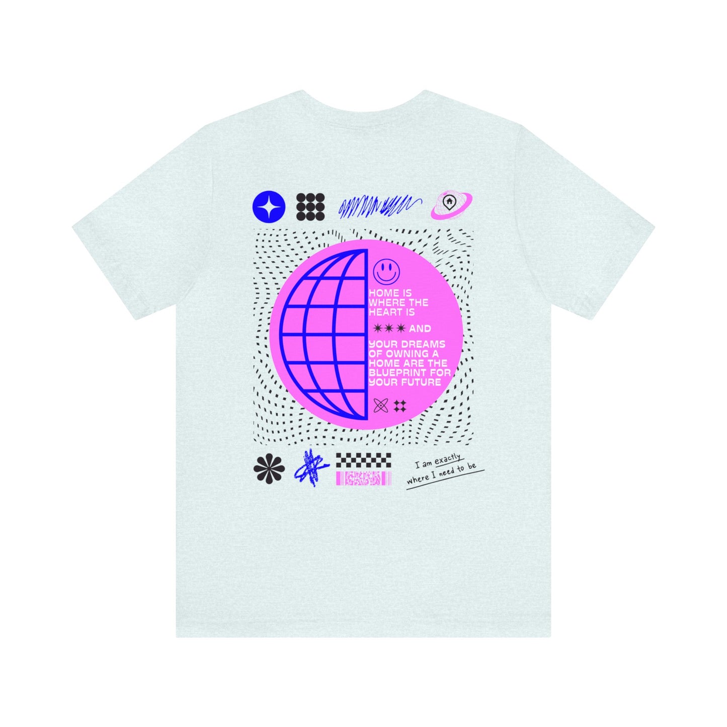 Unisex Jersey Short Sleeve Tee- Planet