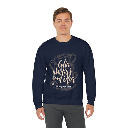 Unisex Heavy Blend™ Crewneck Sweatshirt- Mortgage Life