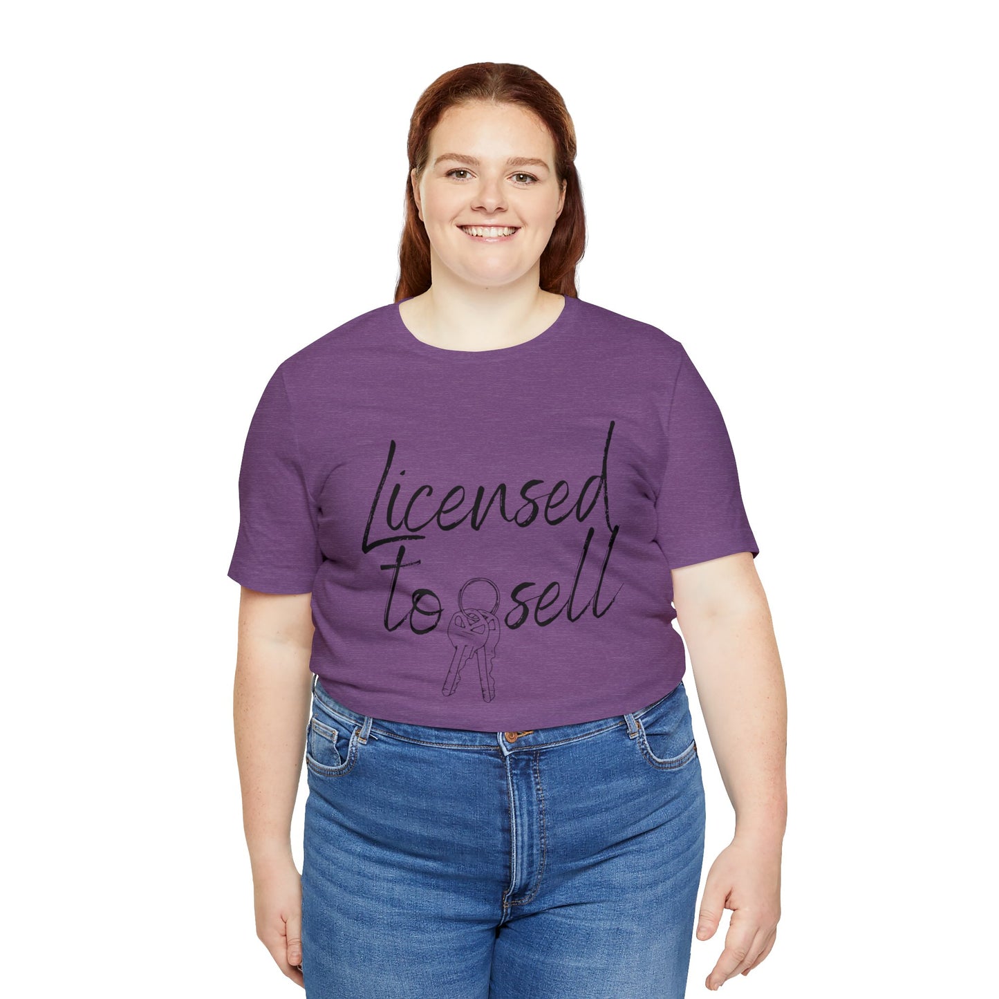 Unisex Jersey Short Sleeve Tee- Licensed to sell