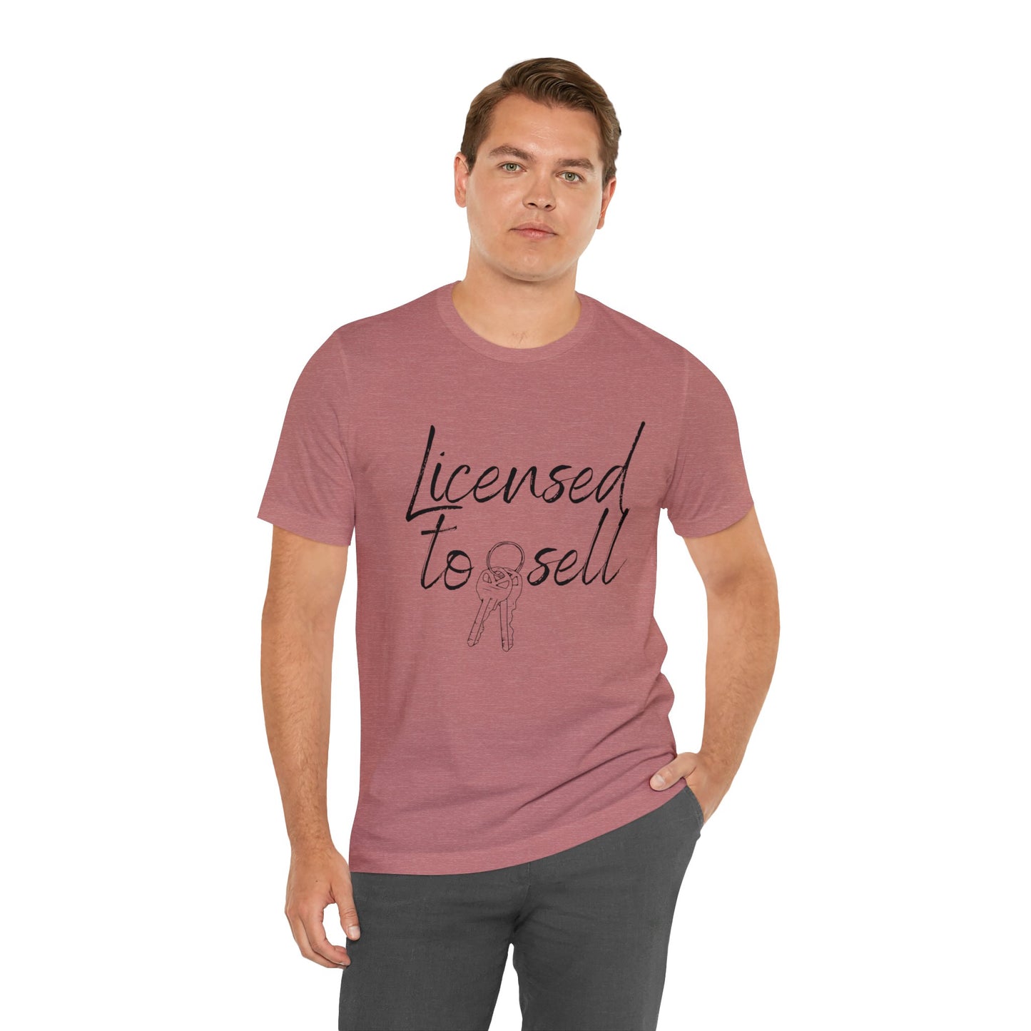 Unisex Jersey Short Sleeve Tee- Licensed to sell